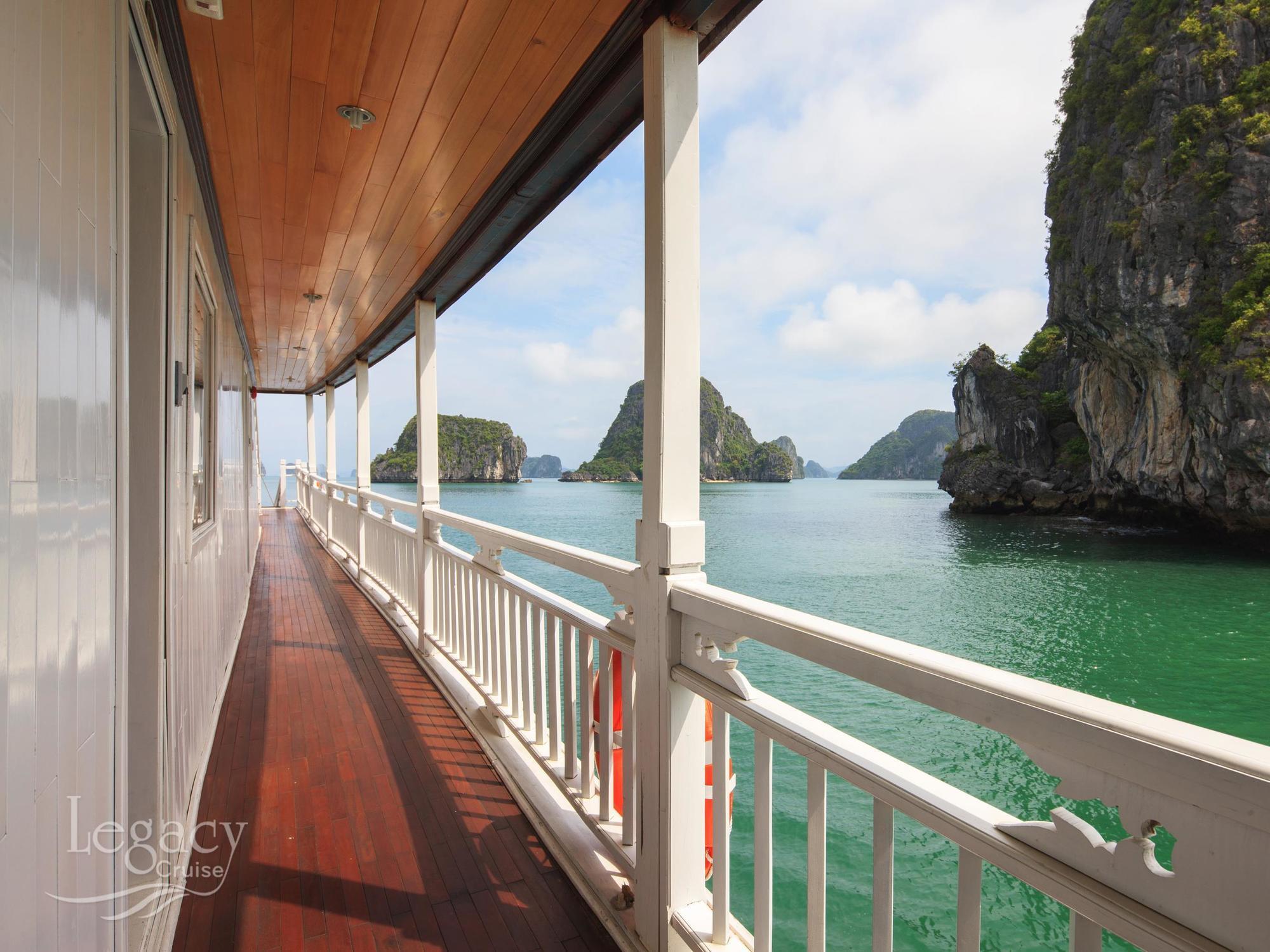 Halong Legacy Cruise Hotel Hạ Long-öböl Kültér fotó