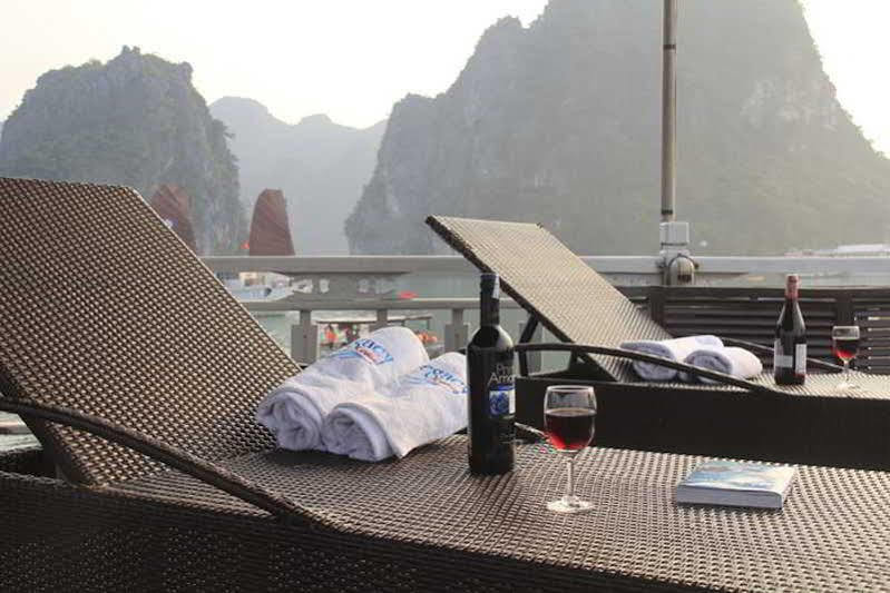 Halong Legacy Cruise Hotel Hạ Long-öböl Kültér fotó